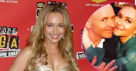 Split photo of Hayden Panettiere and Skip Panettiere