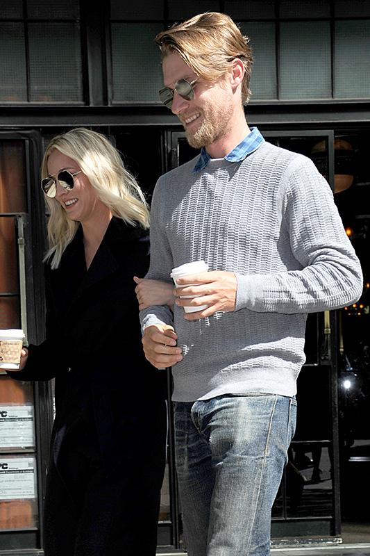 Kaley Cuoco and Karl Cook Grab Coffee