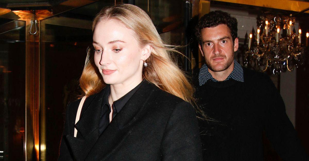 image of Sophie Turner and Peregrine Pearson were also spotted together at a music festival.