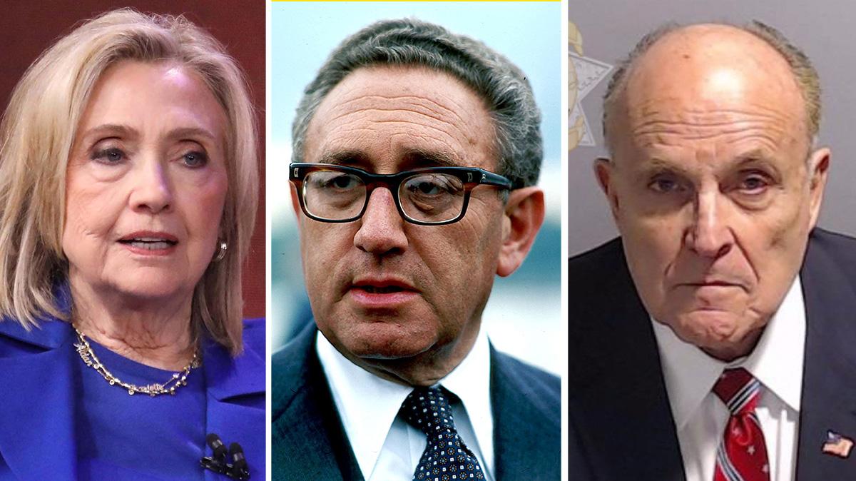 Photo of Politicians like Hillary Clinton and Rudy Giuliani attended Andrea Catsimatidis' wedding.