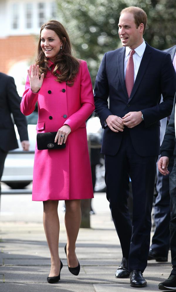 The Duke and Duchess of Cambridge visit an XLP Community Bus