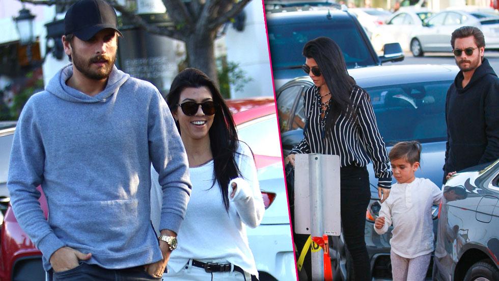 Kourtney scott disick reunite