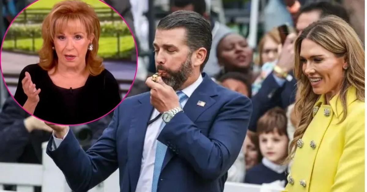 Joy Behar Mocks Donald Trump Jr. After Russian Oligarch Paid for Wedding Festivities