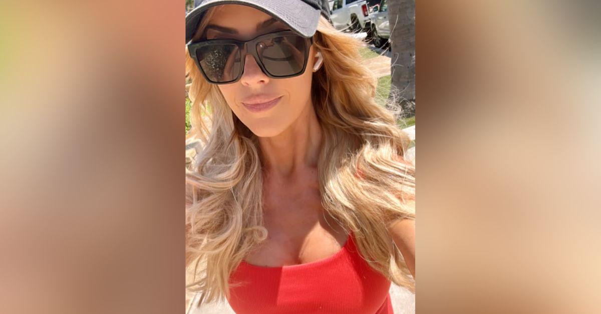 image of The HGTV star is keeping her Newport Beach mansion, where she lives with her kids.
