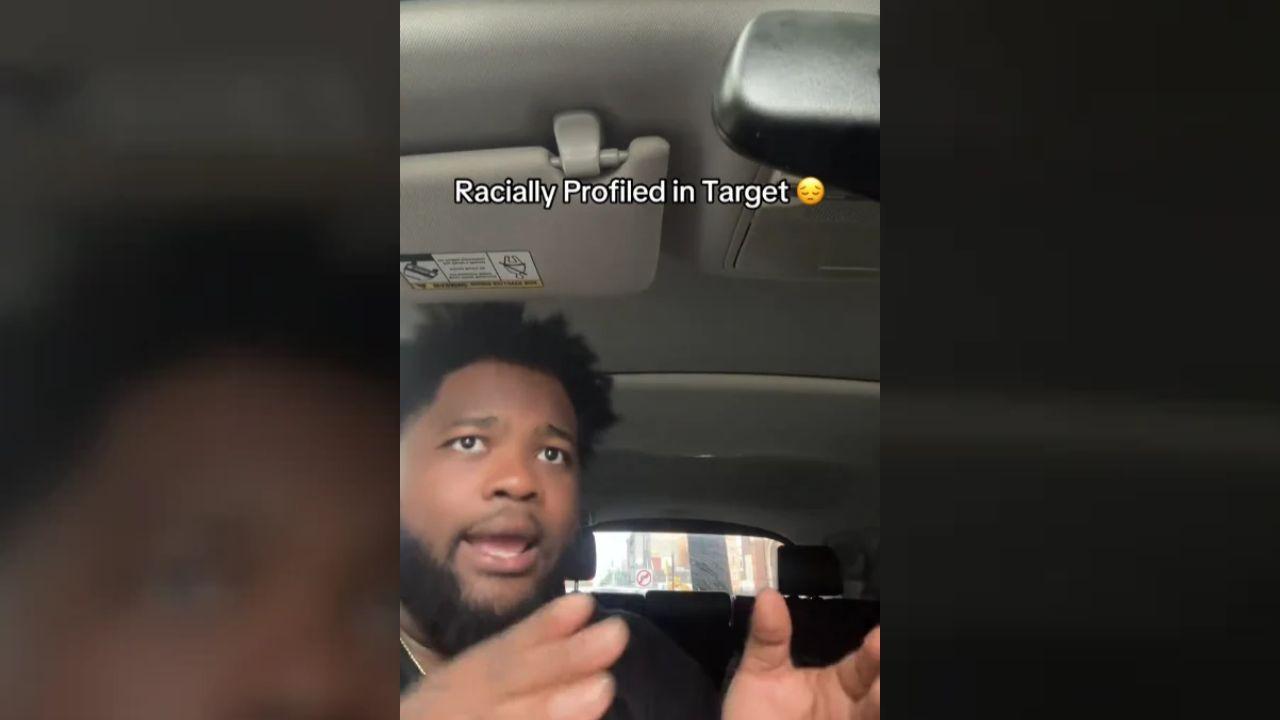 Image of the TikToker shared the clip to raise awareness about the situation.