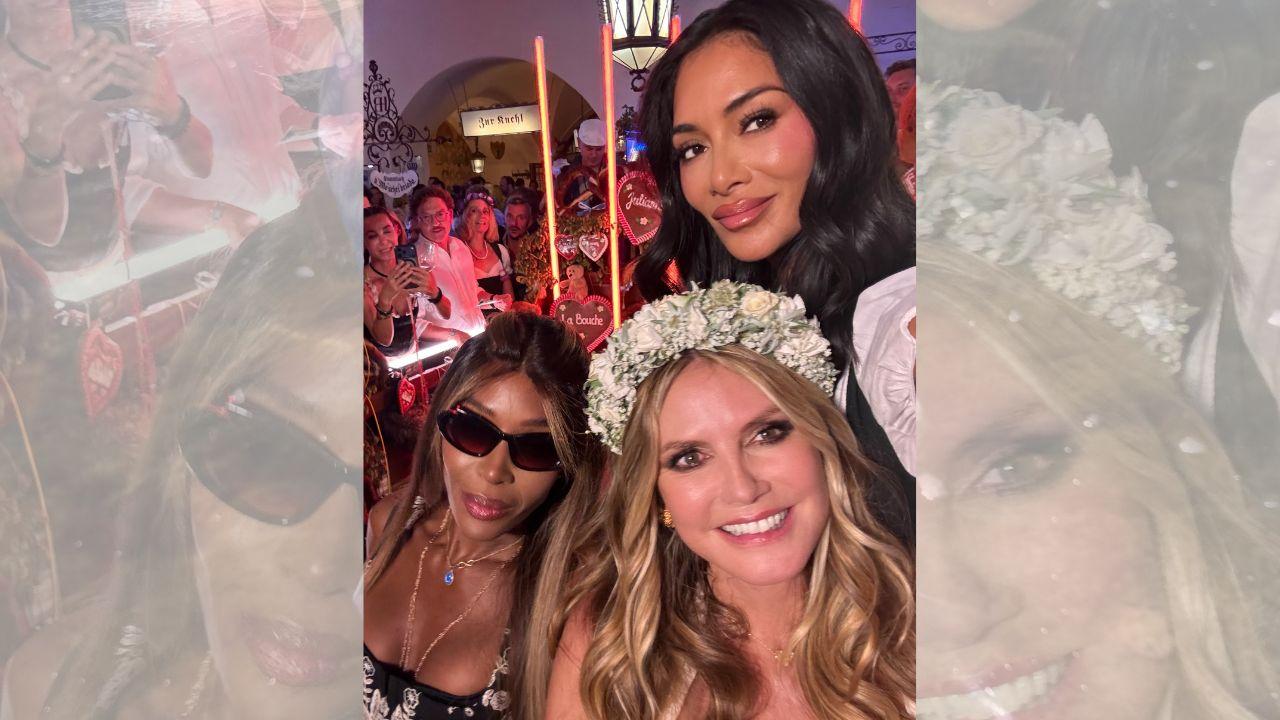 Image of Heidi Klum got into the Oktoberfest spirit ahead of her star-studded annual HeidiFest celebration in Munich.