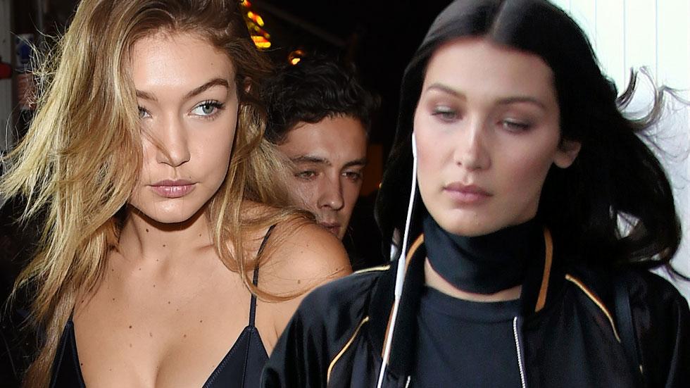 Gigi bella hadid sisters models fighting