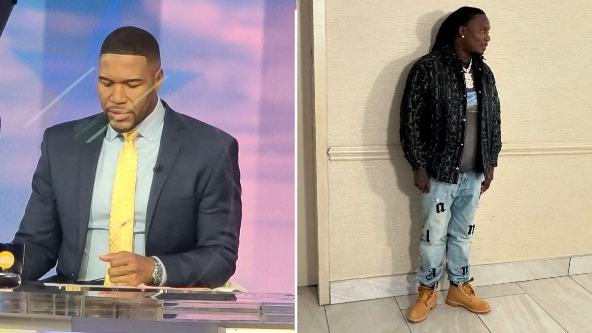 Image of Michael Strahan said Chris Johnson deserved to share his ALS diagnosis on his own terms.