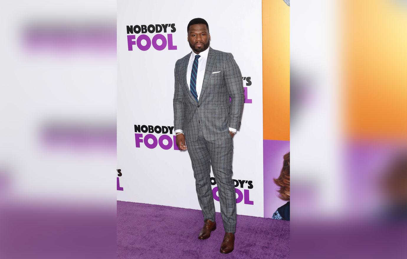 50 Cent At Nobody`s Fool Premiere