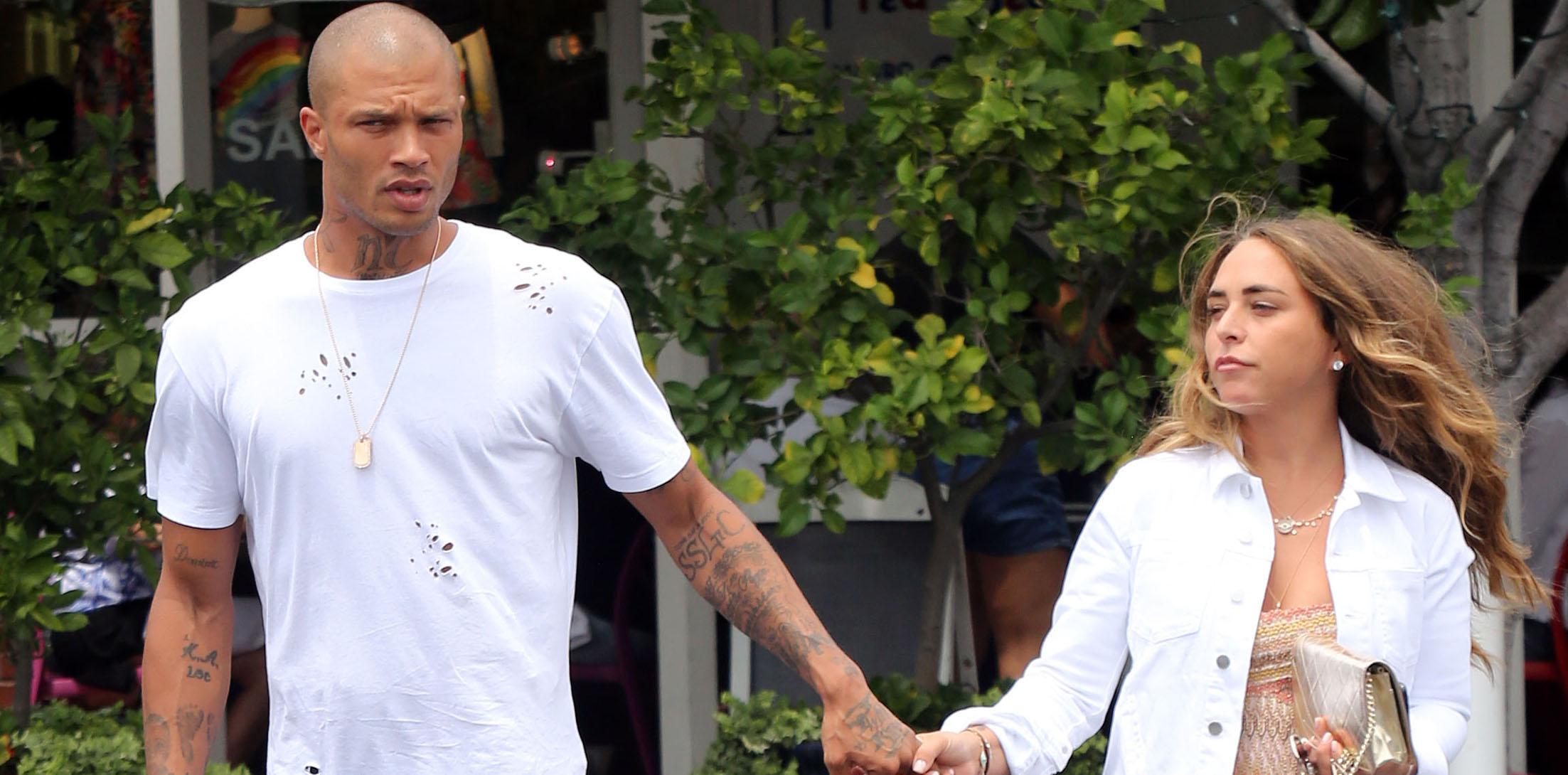 EXCLUSIVE: Chloe Green and &#8220;hot felon&#8221; Jeremy Meeks at Fred Segal