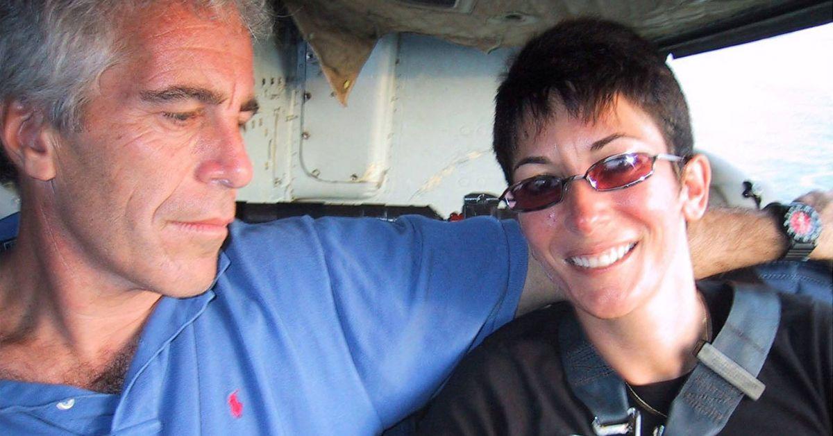 image of Ghislaine Maxwell plead the fifth. 