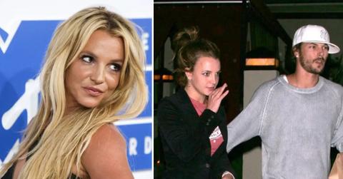 Composite photo of Britney Spears and Kevin Federline