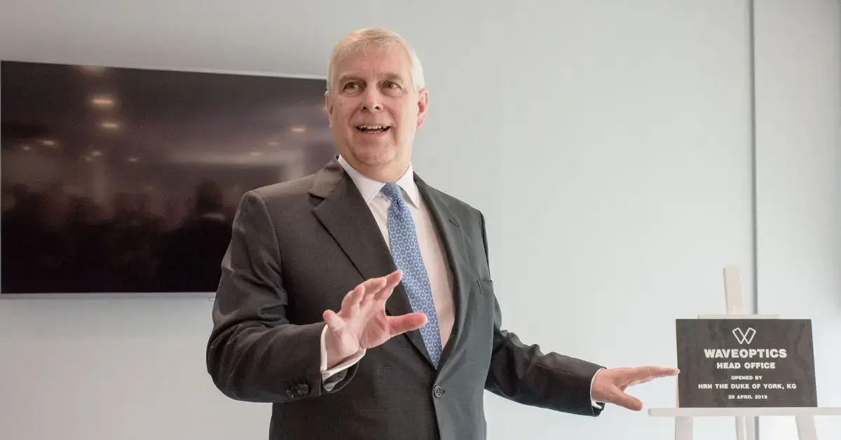 image of Ex-Prince Andrew was stripped of his royal titles. 