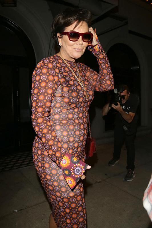 Kris Jenner looks stunning after dinner at Craig&#8217;s