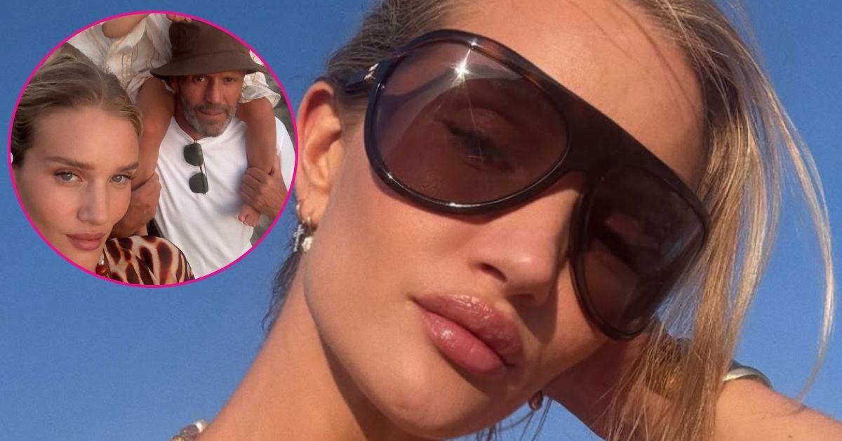 Photo of Rosie Huntington-Whiteley, Jason Statham and their daughter, Isabella