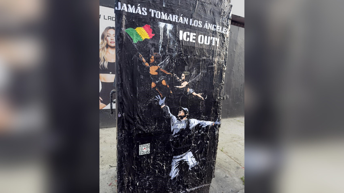 laika  turns los angeles into a public canvas for dissent