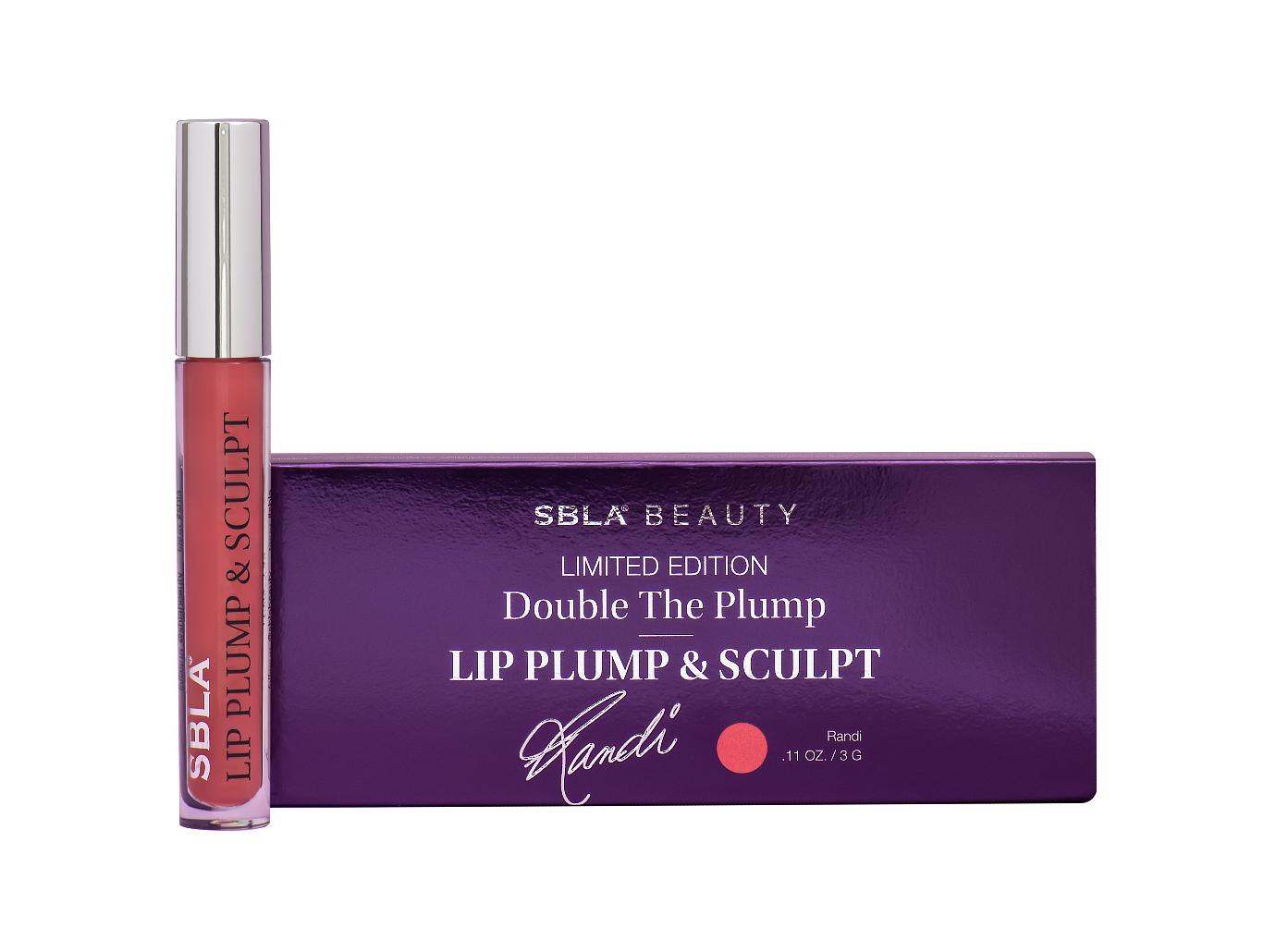 sbla beauty double plump sculpt lip christie randi limited edition shop