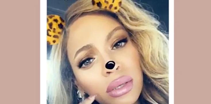 Beyonce has a snapchat were kinda freaking out hero