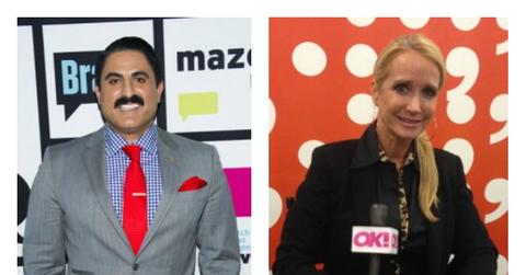 Reza Farahan and Kim Richards
