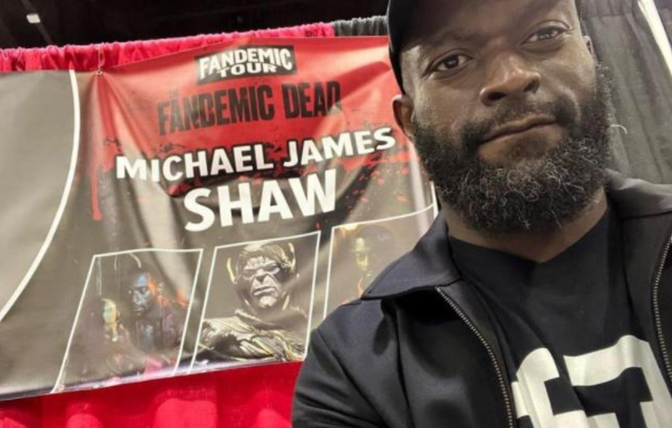 the walking dead michael james shaw wishes norman reedus speedy recovery head injury