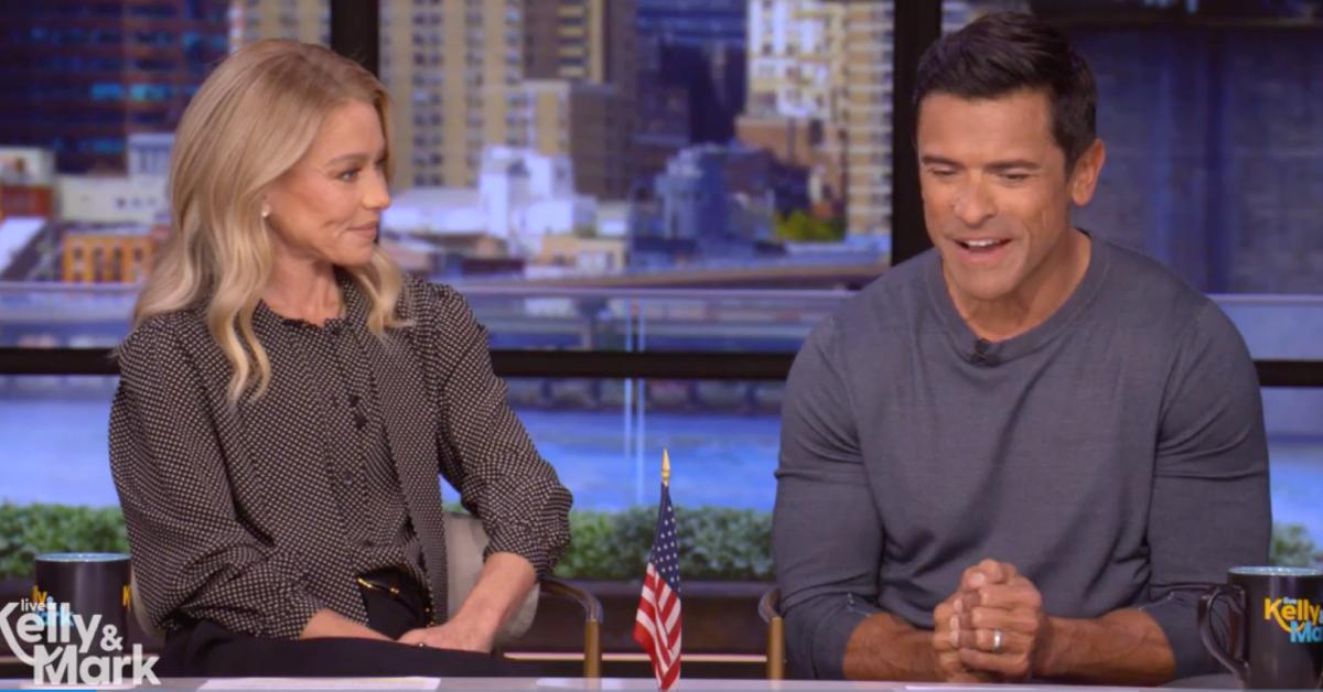 kelly ripa husband mark consuelos phone backstage live backgammon
