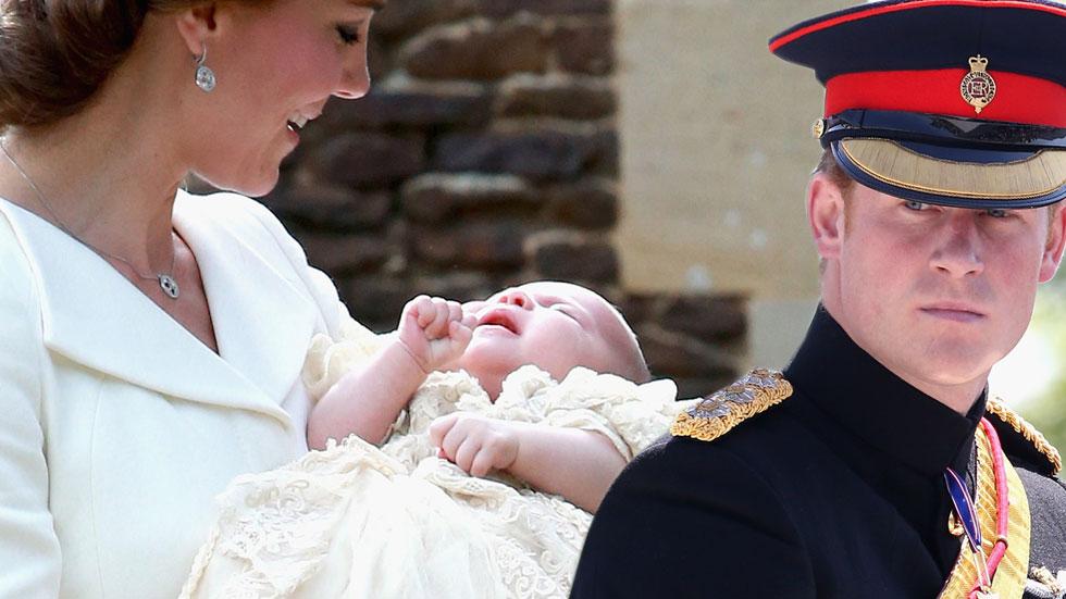 Prince harry bad uncle misses princess charlotte christening