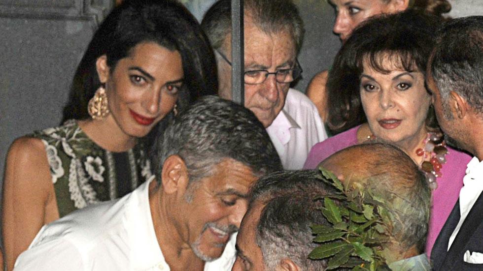 George clooney amal clooney dinner date family