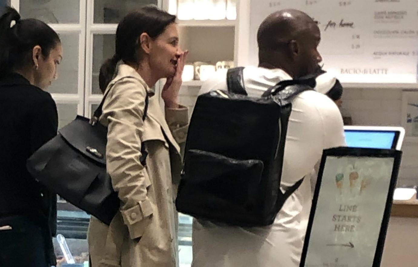 //jamie foxx katie holmes ice cream date