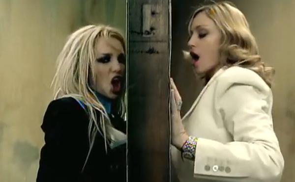 Madonna britney against the music