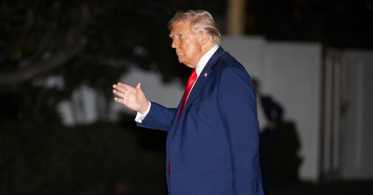 Image of Donald Trump claimed he was 'sabotaged' during his trip to the U.N.