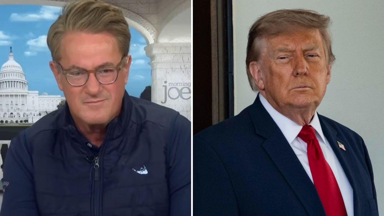 Photo of Joe Scarborough and Donald Trump