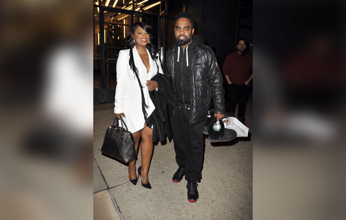 Kandi Burruss and Todd Tucker 'Watch What Happens Live' TV show, New York, America - 25 Jan 2015