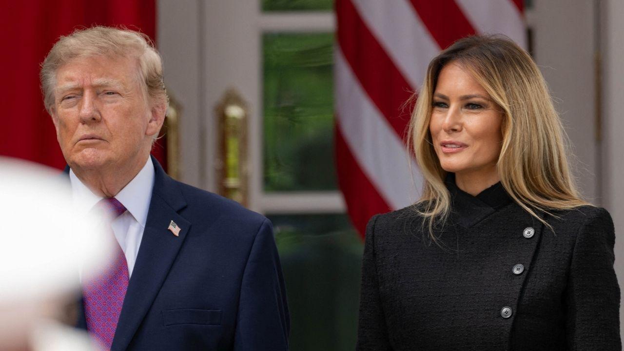Image of The first lady’s comment about Donald Trump’s efforts drew attention from public relations experts.