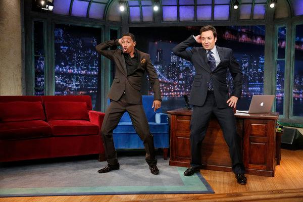 Nick Cannon and Jimmy Fallon