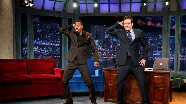 Nick Cannon and Jimmy Fallon