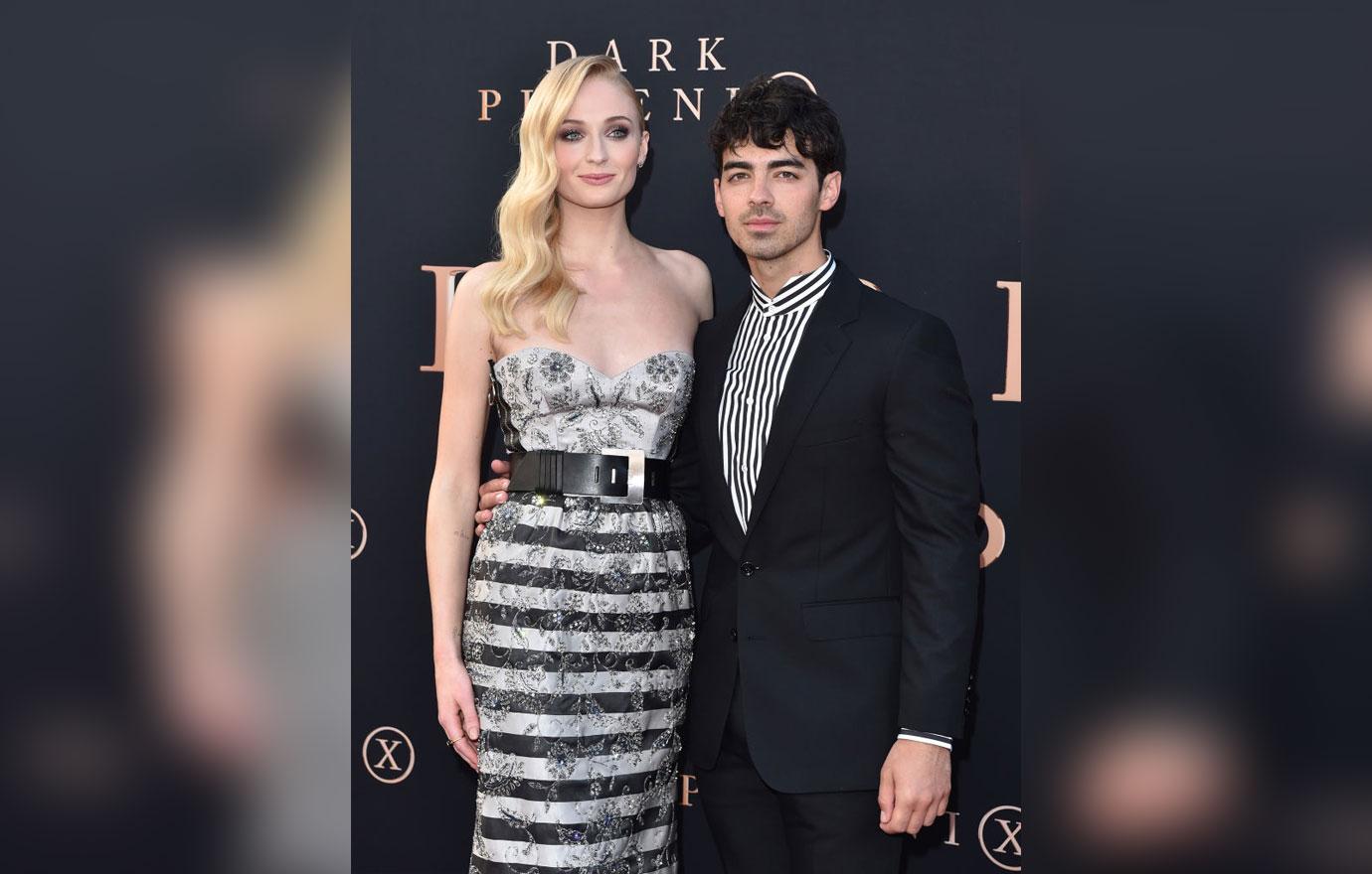 Sophie Turner And Joe Jonas Red Carpet France Wedding