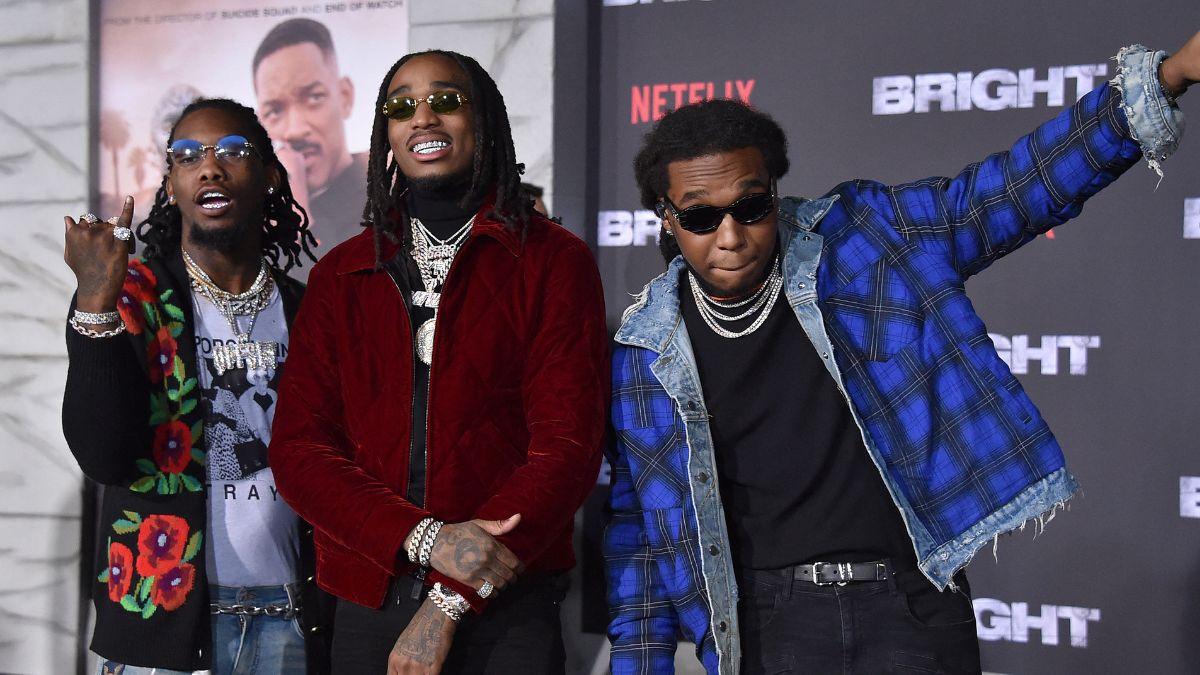 Image of Offset was all smiles moments before the shooting.