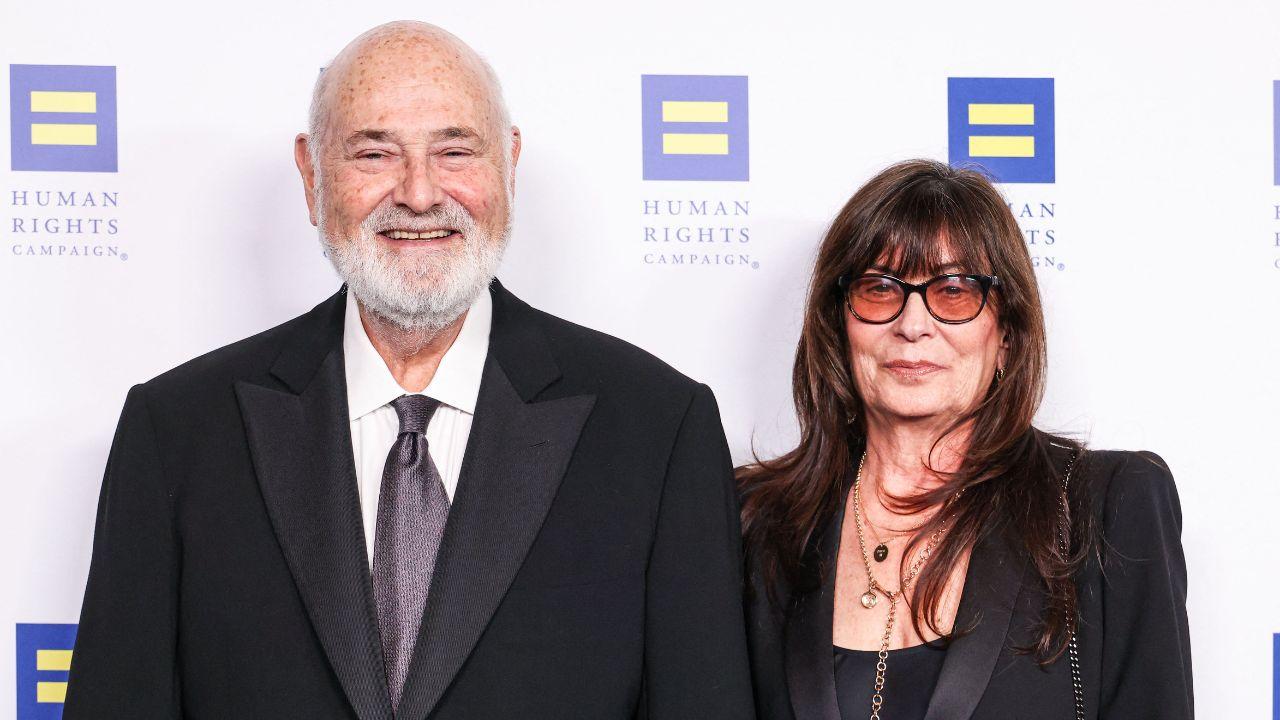 Photo of Rob and Michele Reiner.
