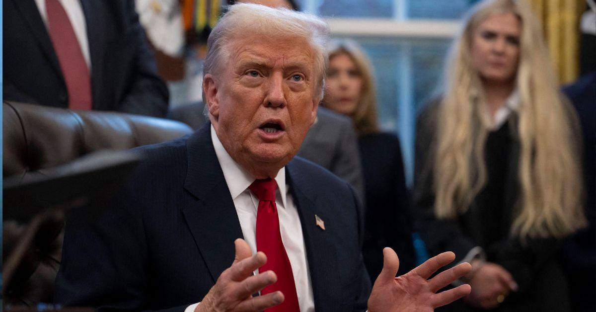 image of Donald Trump is the oldest U.S. president.