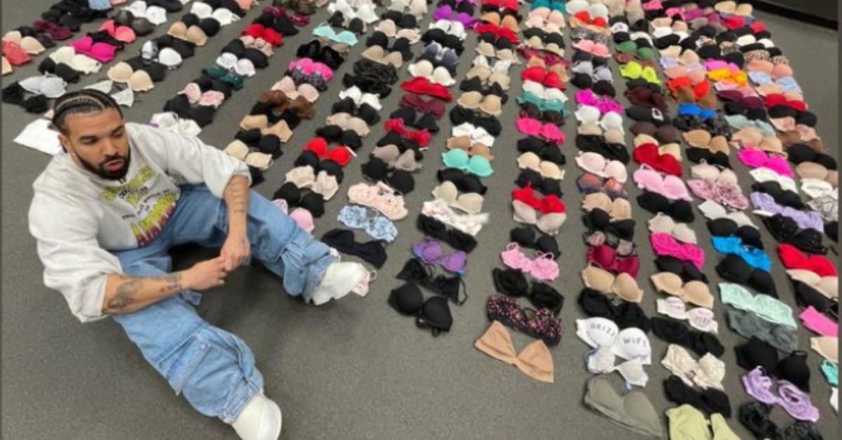 drake trolled bra collection fans photo