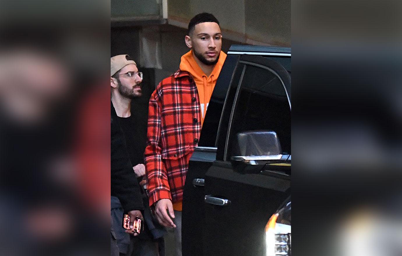 Kendall Jenner & Ben Simmons Attend The Super Bowl Together