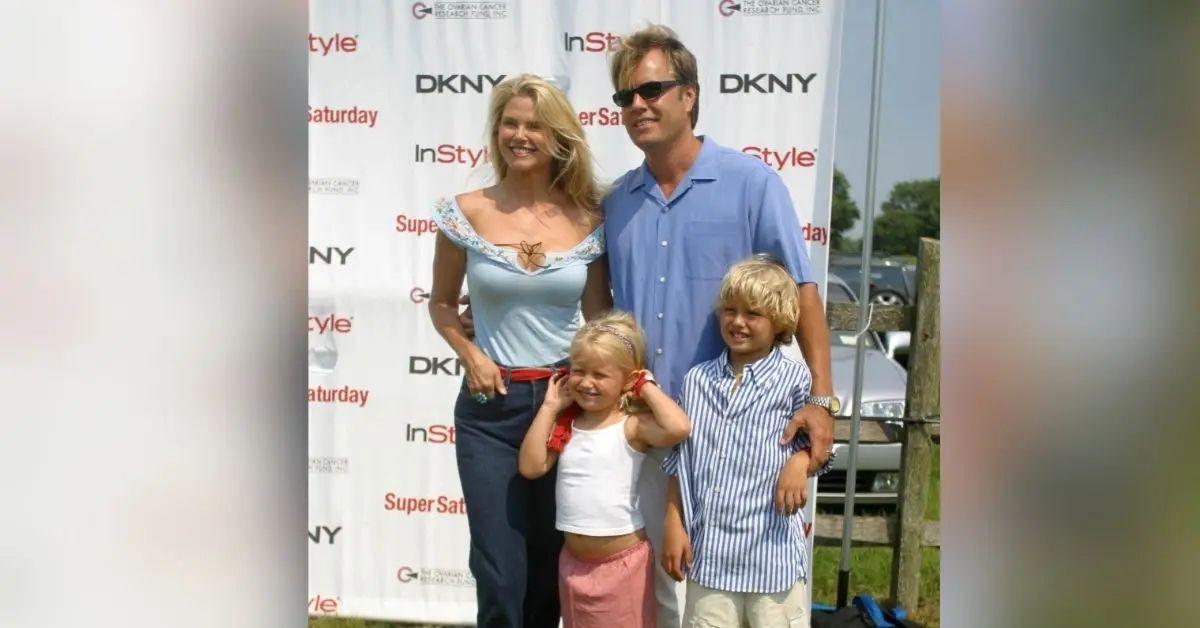 Photo of Christie Brinkley, Peter Cook, Sailor and Jack