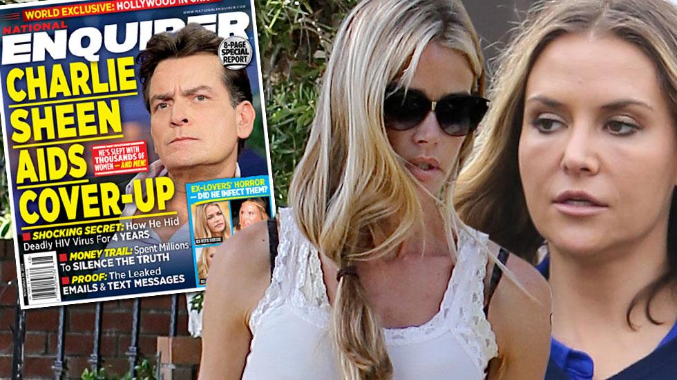 Charlie sheen hiv positive kids know diagnosis