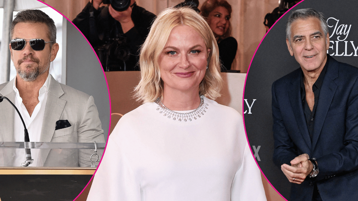Amy Poehler, George Clooney, Matt Damon