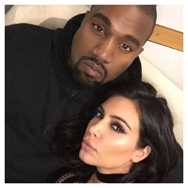 Kim kardashian licks kanye west face instagram02