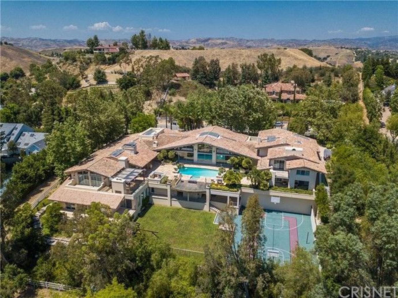 french montana buys home hidden hills from clippers paul george