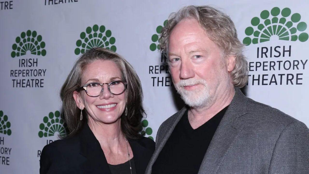 Photo of Melissa Gilbert married Timothy Busfield in April 2013.