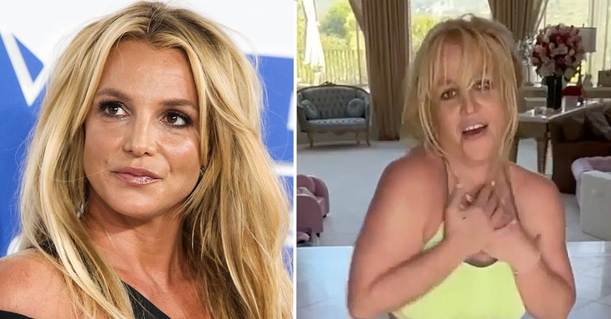 Britney Spears Meets Donatella Versace Today & Instagram Goes Wild