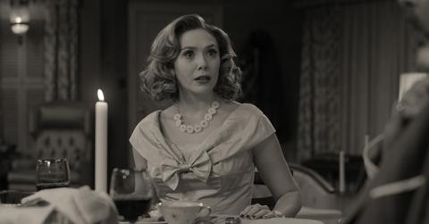 elizabeth olsen interview confused marvel wandavision disney