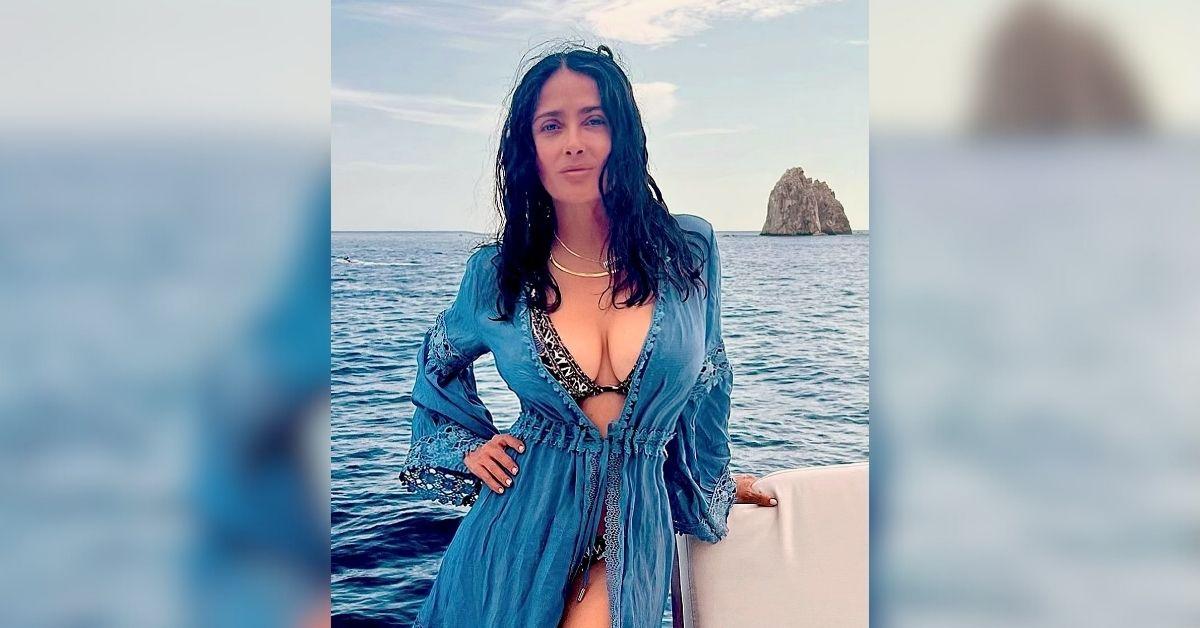 salma hayek thirst trap photos